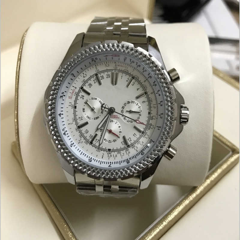 

Men's Luxury Five Hands Mechanical Steel Strap Watch Men's Strap Watch BREITWatch 0204, Brei