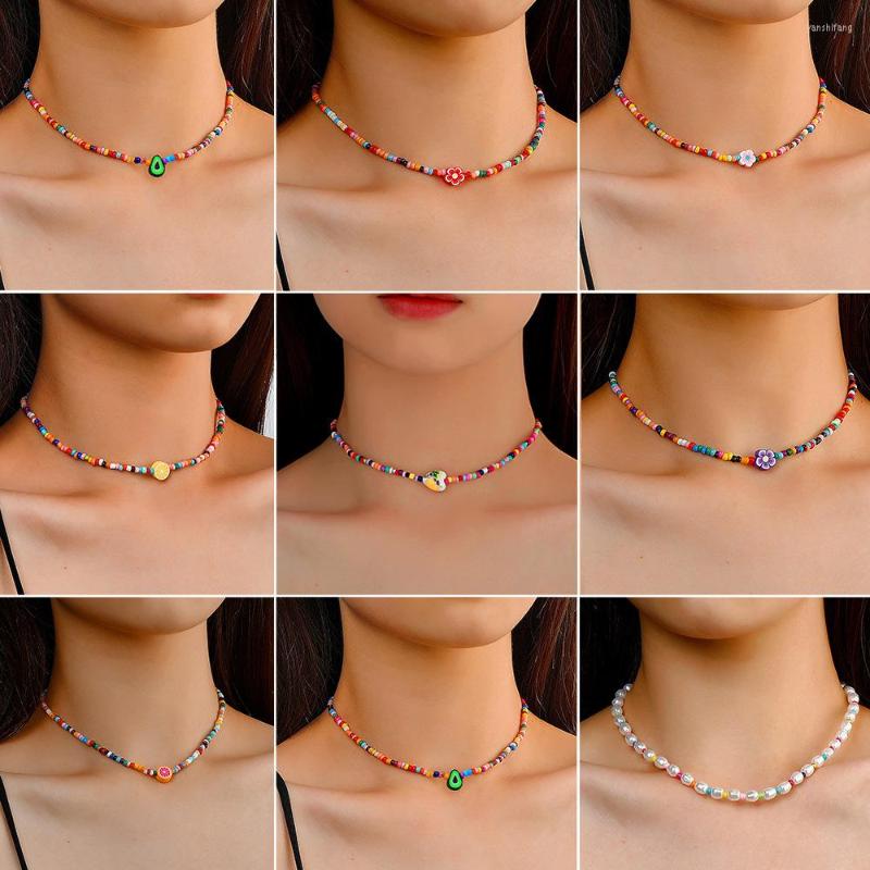 

Chains Selling Bohemian Short Handmade Colorful Personality Versatile Summer