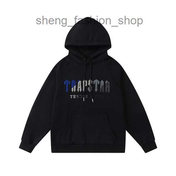 

Men' Hoodies Trapstar Street Trend Towel Embroidery High Quality Fleece Sweatshirt Men Women Tracksuits Pullover Sweatpants Suits 8 WHJ6
