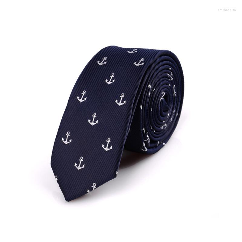 

Bow Ties 5CM Polyester Skull For Men Narrow Navy Necktie Anchor Bicycle Floral Novelty Cravat Halloween Festival Party Shirt Gravata