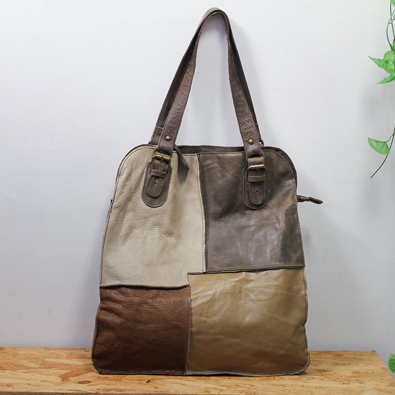 

Evening Bags Women's Large Cowhide Tote Bag Casual Travel Shoulder Crossbody High Quality Soft Leather Vintage Hobo Wallet Shopping, Army green