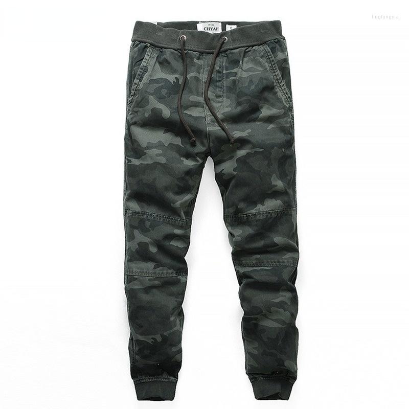 

Men' Pants Men' Spring And Autumn Sports Straight Fashion Camouflage Long Overalls, Black