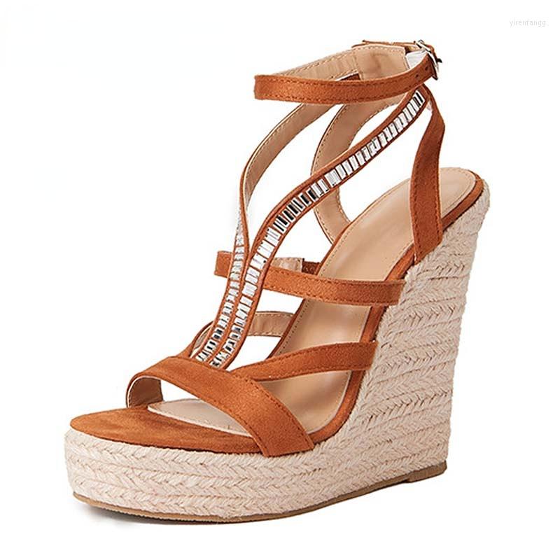 

Dress Shoes Summer Platform Sandals 2023 Fashion Women Strap Gladiator Sandal Wedges Casual Woman Peep Toe Espadrille, Black