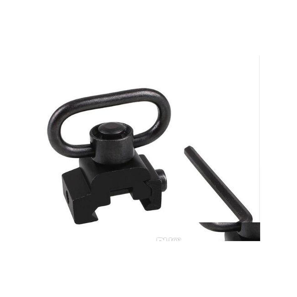 

Tactical Accessories Quick Release Sling Swivel Mount Fit Ris Ras Rail Black Drop Delivery Sports Outdoors Hunting Dhpsa