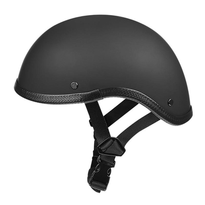 

Motorcycle Helmets Approved Korea Vintage Style Cruiser Half Open Face Helmet Cafe Racer Retro Motorbike Scooter Riding Casco MotoMotorcycle