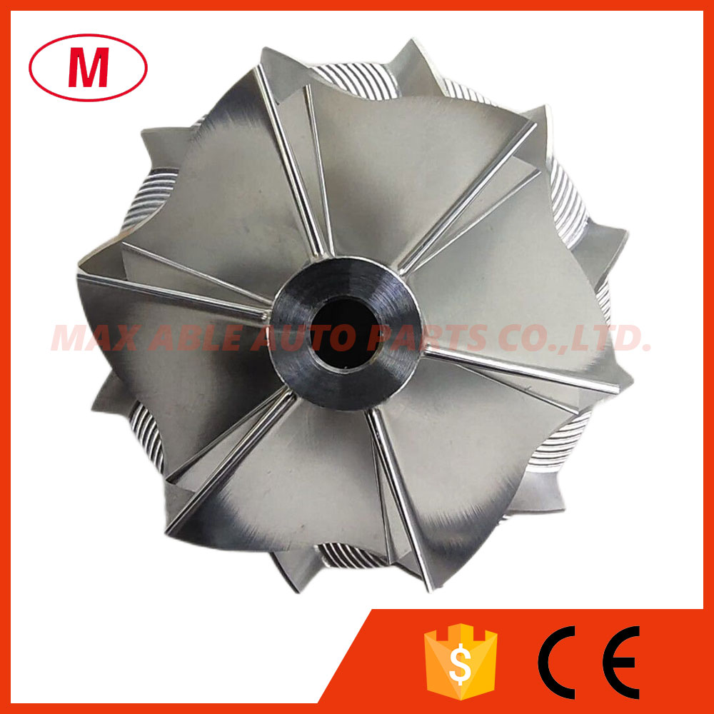 

GT15-25 Turbocharger Turbo Billet Compressor Wheel/Aluminum 2618/Milling wheel 41.50/56.03mm 6/6 blades Forward for Cartridge/CHRA/Core