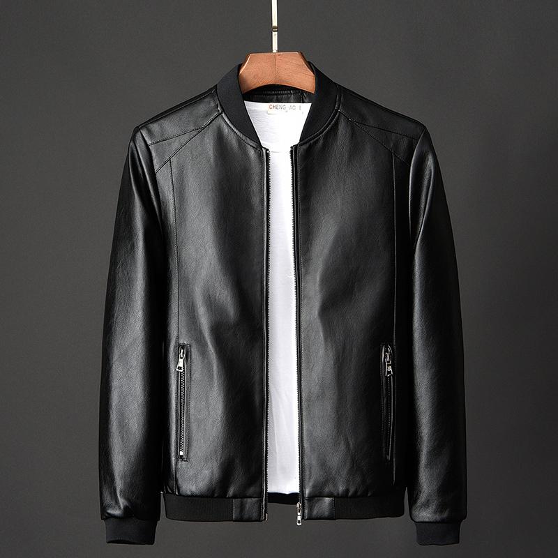 

Men Real Leather Jacket Men Motorcycle Winter Coat Men Warm Genuine Leather Jackets Large Size Suede, Blue