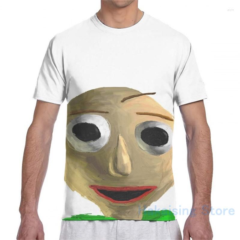 

Men's T Shirts Baldi Is Thrilled Men T-Shirt Women All Over Print Fashion Girl Shirt Boy Tops Tees Short Sleeve Tshirts, 2-men