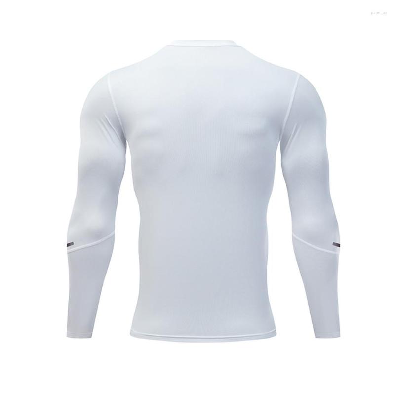 

Men's Body Shapers Thermal Underwear Sport Quick Dry Elastic Tights Men Basketball Base Layers Long Sleeve Compression Clothes Sportswear