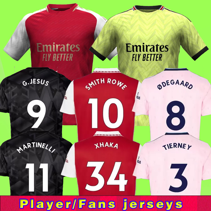 22 23 24 JORGINHO PEPE SAKA maillots de football 2022 2023 2024 Version Fans Player G.JESUS maillot de football avant match Hommes Enfants femmes