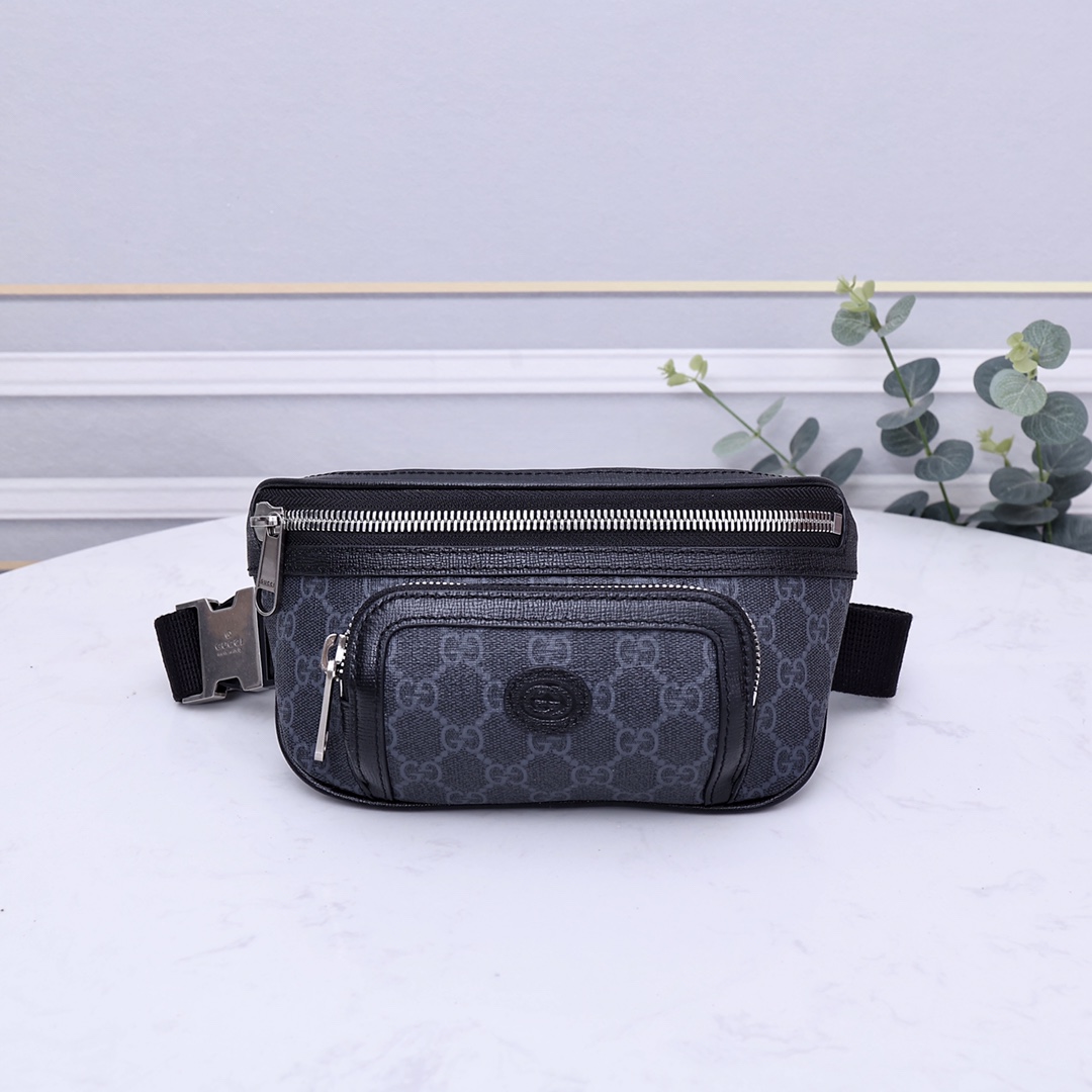 

Gucci Belt bag with Interlocking G 682933 Designer fanny pack, Brown