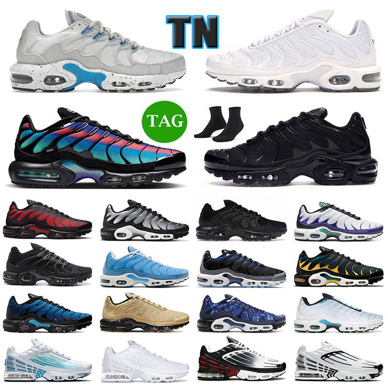 

tn plus mens trainers tns running shoes tn 3 Terrascape Black Lime Unity Triple Black White Laser Blue women Breathable sneakers sports tennis 36-46 Big Size, A4 40-45 leather