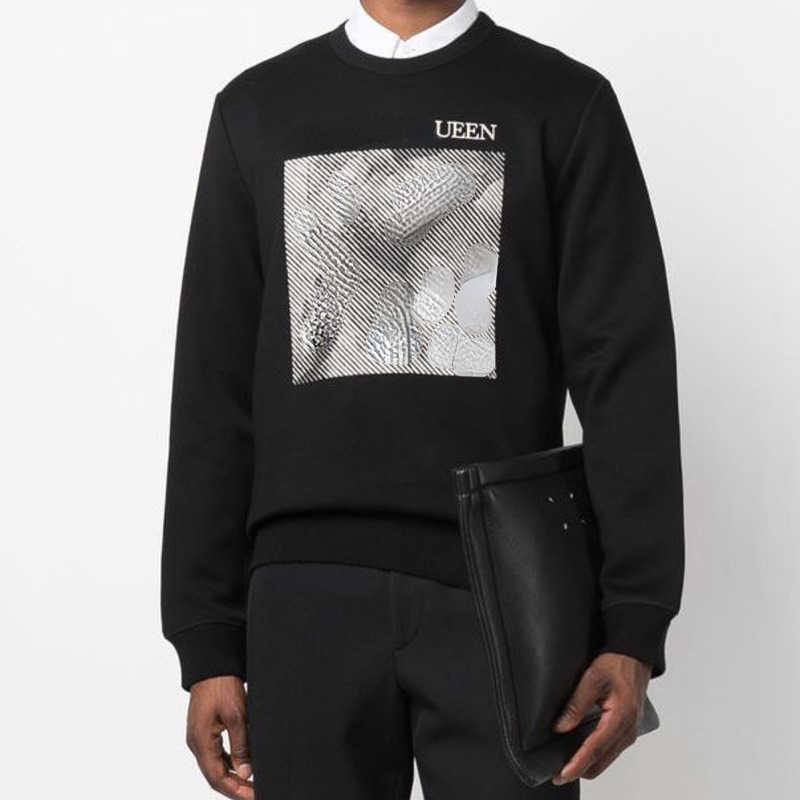 

Sweatshirt Designer Hoodie Men' Chest Printed Letter Sweater Ladies Cotton T-Shirt Round Neck Short Sleeve Pullover Loose Breathable Shirt 3XL hoody, Black