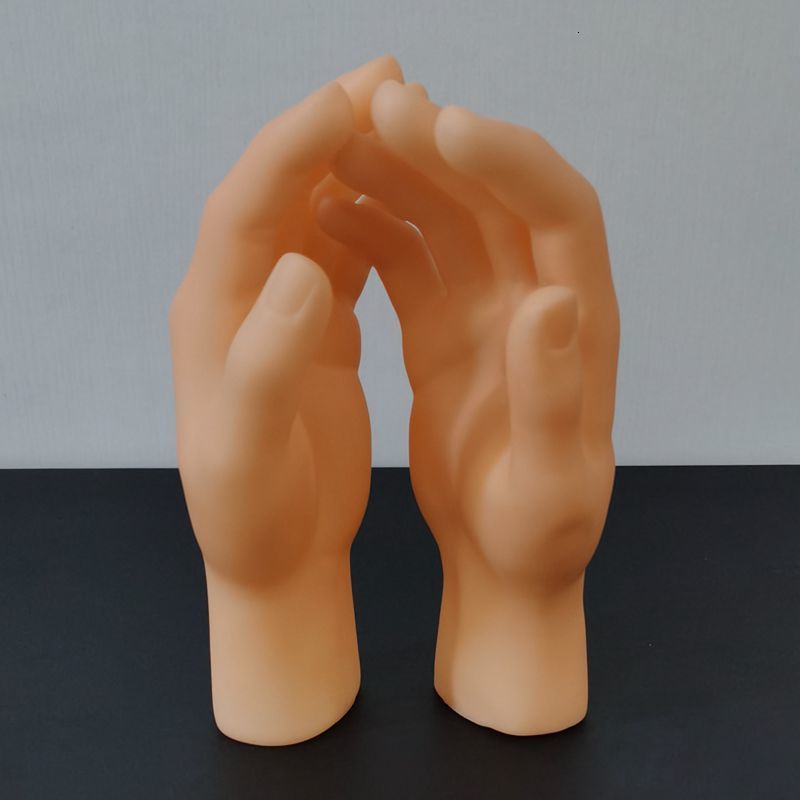 

Mannequin 1 Pair Of Male Hand Model Watch Jewelry Display Rack Organizer Crafts Festival Funny DIY Accessories 230202