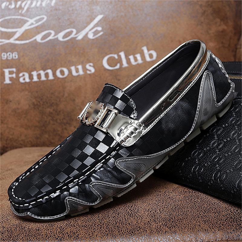 

Men Shoes Loafers Fashion Low Heel Fringe Dress Brogue Spring Vintage Classic Male Casual, Clear