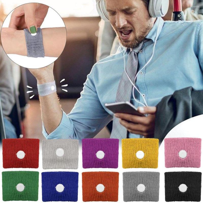 

Wrist Support Alleviate Discomfort Effective Travel Motion Prevent Vomiting Anti Dizziness Nausea Strap Seasickness, Purple