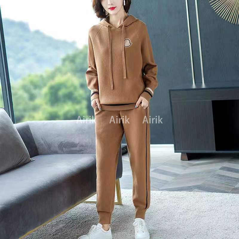 Women's sportswear Monclair designer clothing fashion luxury sportswear nfc scan casual hoodie hip-hop warm sportswear