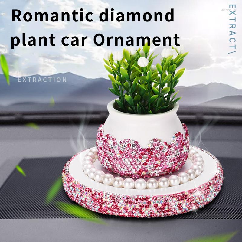 

Interior Decorations Romantic Perfume Simulation Plant Model Car Mini Lovely Gift Auto Decoration Styling Ornament