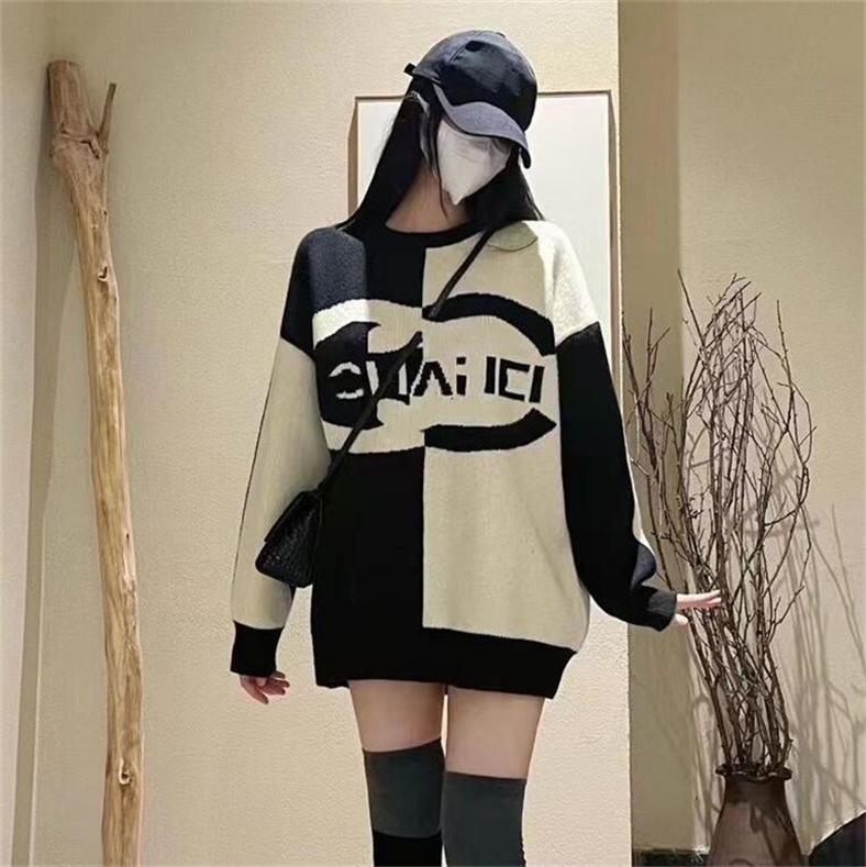 

New Women's Sweaters Women Casual fashion designer Sweaters coat s-xl, Black