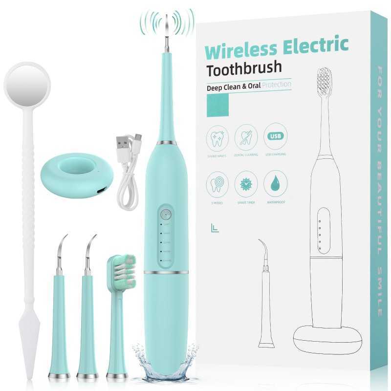 

Oral Irrigators Other Hygiene Ultrasonic Dental Scaler Electric Sonic Stain Tartar Calculus Remover Teeth Whitening Cleaning Toothbrush Plaque Cleaner 221215