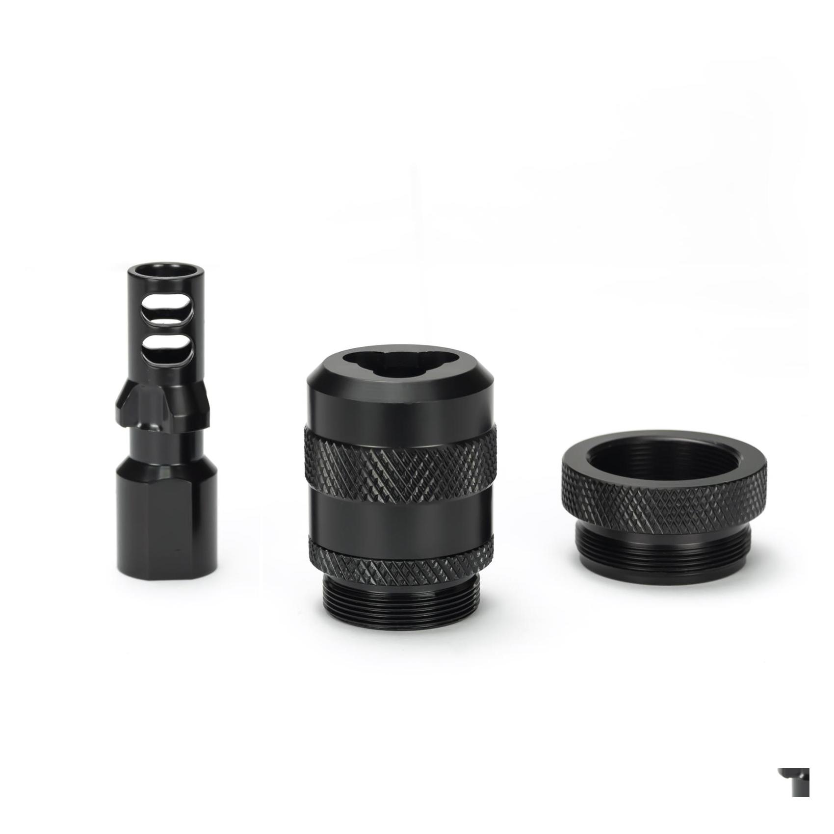 

Fuel Filter Us Warehouse Stainless Steel 3 Tri Lug Booster And Quick Detach Trilug Mount And13 16X24 To 1.375X24 Tpi Adapter For Mod Dhvss