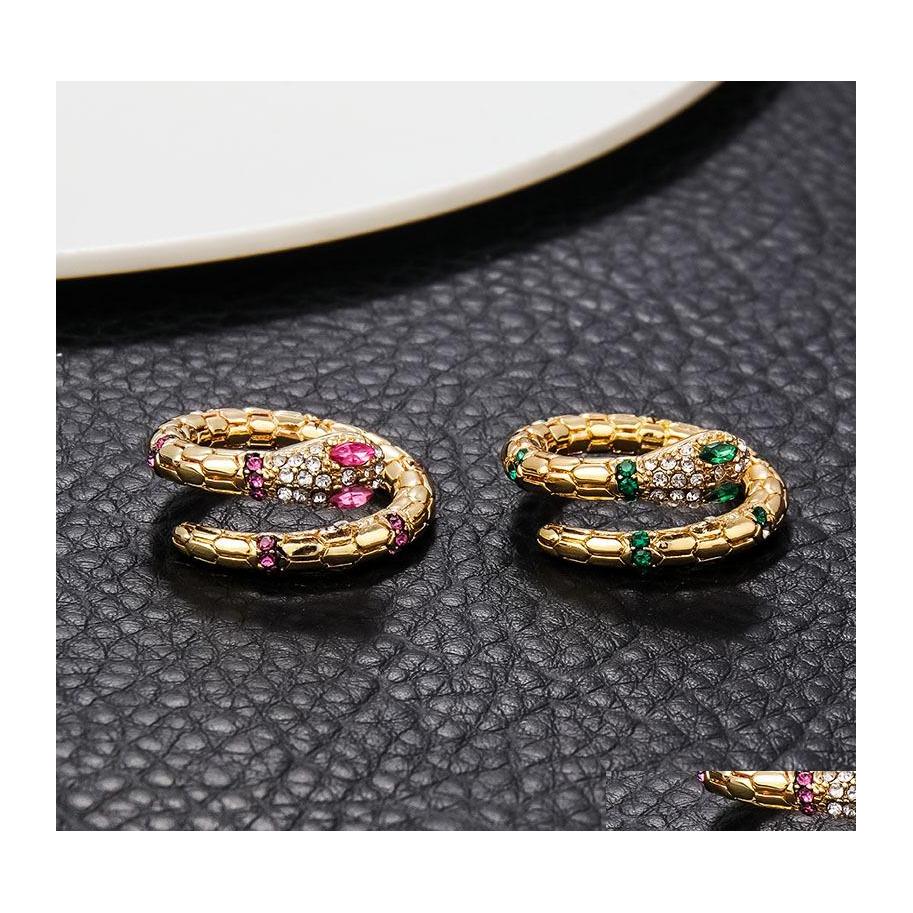 

Band Rings Fashion Jewelry Women Snake Opening Ring Ladies Alloy Drop Delivery Dhg5E