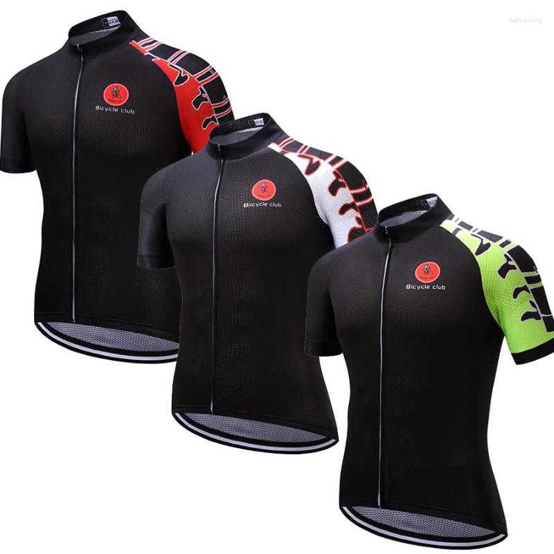 

Racing Jackets Weimostar Outdoor Sports Men' Short Sleeve Cycling Jersey Quick Dry Bike Shirt Top -XXXL, White