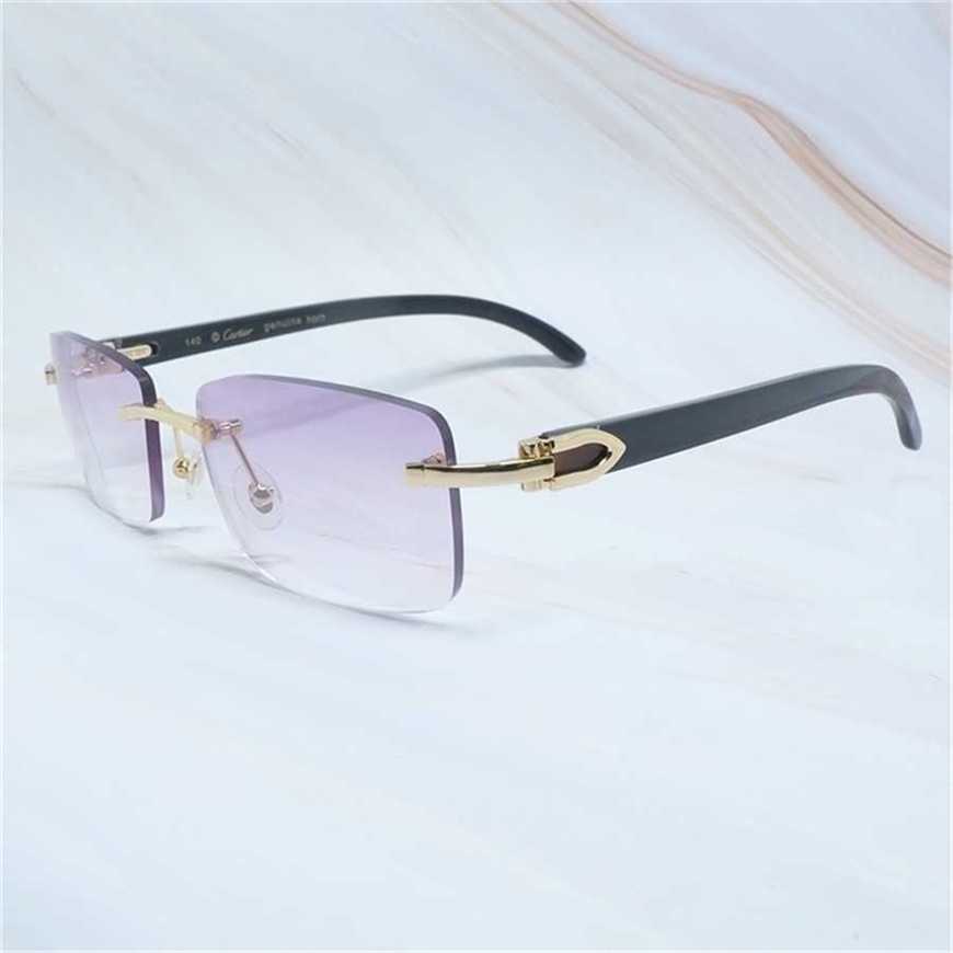 

30% OFF 2023 Luxury Brand Designer Men Carter Wood Frames White Black Buffalo Horn Sunglass Fashion Buffs Wooden Eyewear