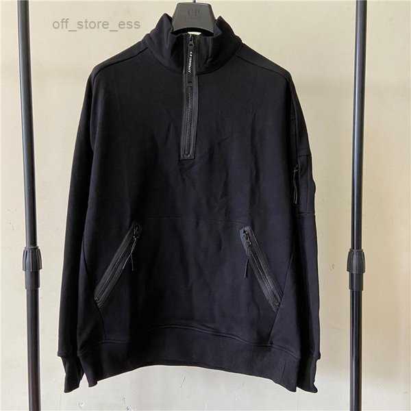

Men's Hoodies Sweatshirts 2022 Cp Autumn and Winter Stand Collar Casual Sports Half Zipper Youth Outdoor Student Fashion Rowe22 1 UO2S, Black