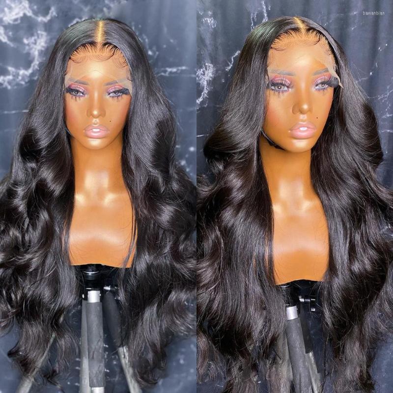 

13x6 HD Transparent Body Wave Lace Front Human Hair Wigs Brazilian Remy 30 32 Inch Water 13x4 Frontal Wig For Women, 13x4 lace wig