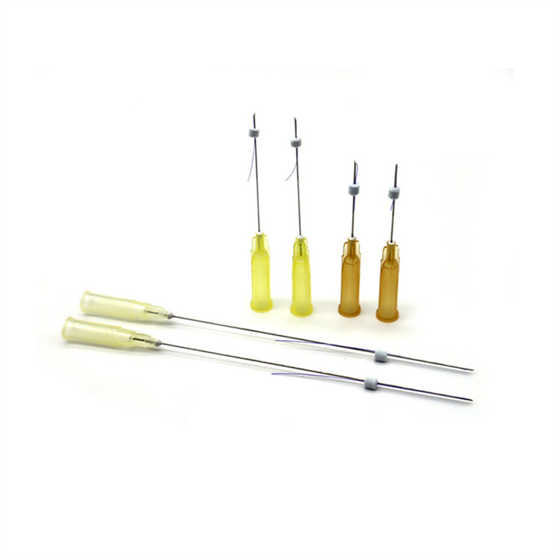 

Tattoo Needles Wholesale Mono 29g 60mm V Shape Needle Sutures Thread Lifting Face Lift Pdo