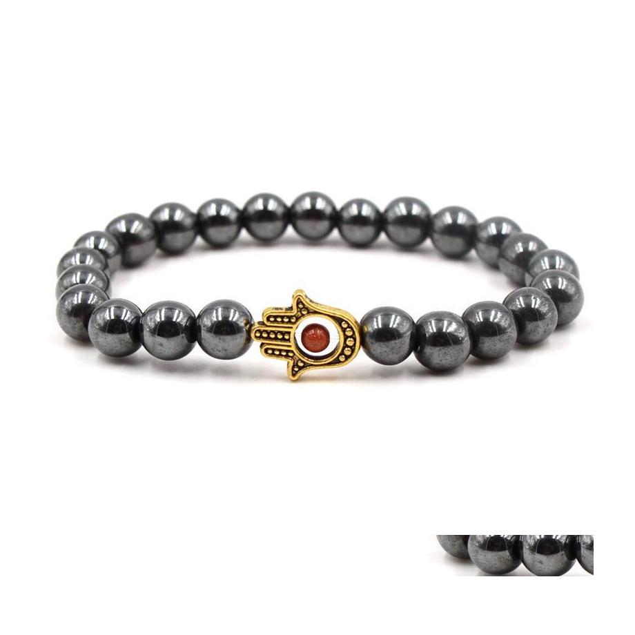 

Charm Bracelets Beads Bracelet Men Gold Plated Strand Bangle Women Jewelry Drop Delivery Dhkur