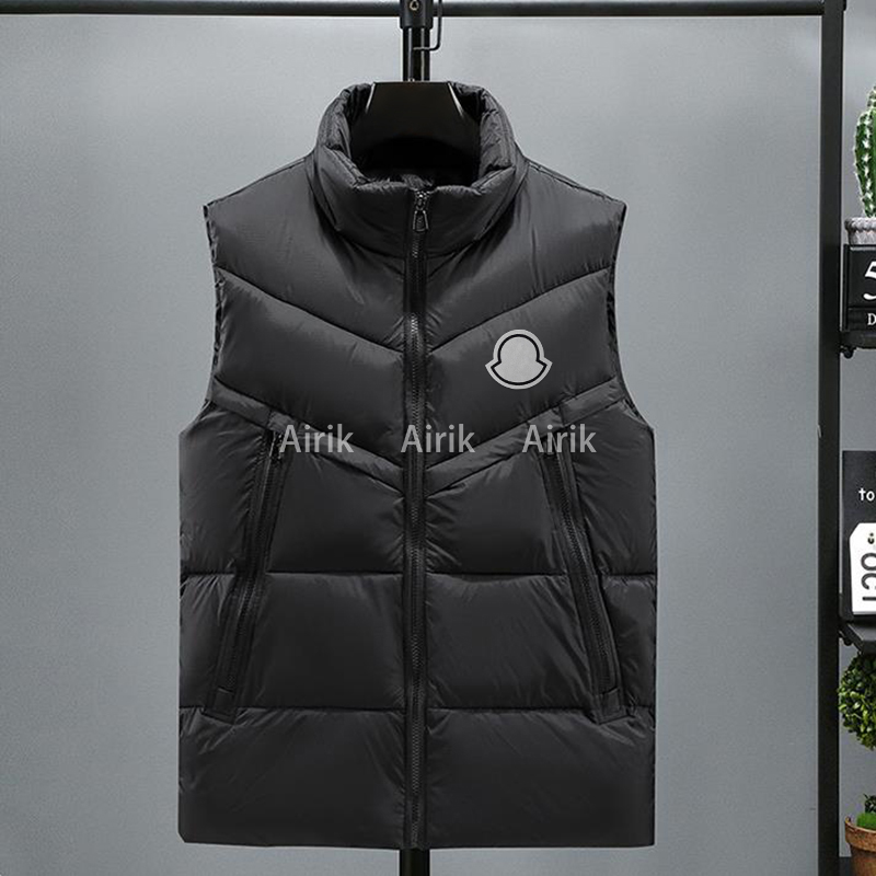 Vêtements de créateurs pour hommes Débardeur de luxe pour hommes Veste de luxe pour femmes Fermeture à glissière en plein air Débardeur à capuche