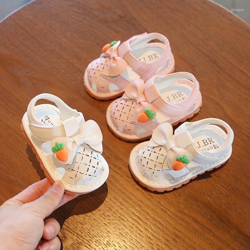 

First Walkers 2023 Shoes Children Kids Baby Girls Sandals Cute Infant Summer Soft-soled Non-slip Toddler, Pink