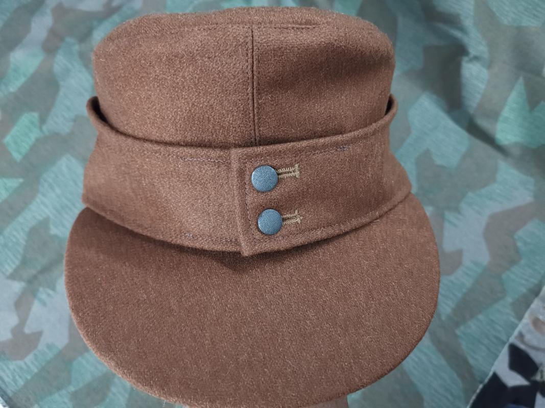 

Wide Brim Hats E.M.D German .M43 Hat . Wool, Picture shown