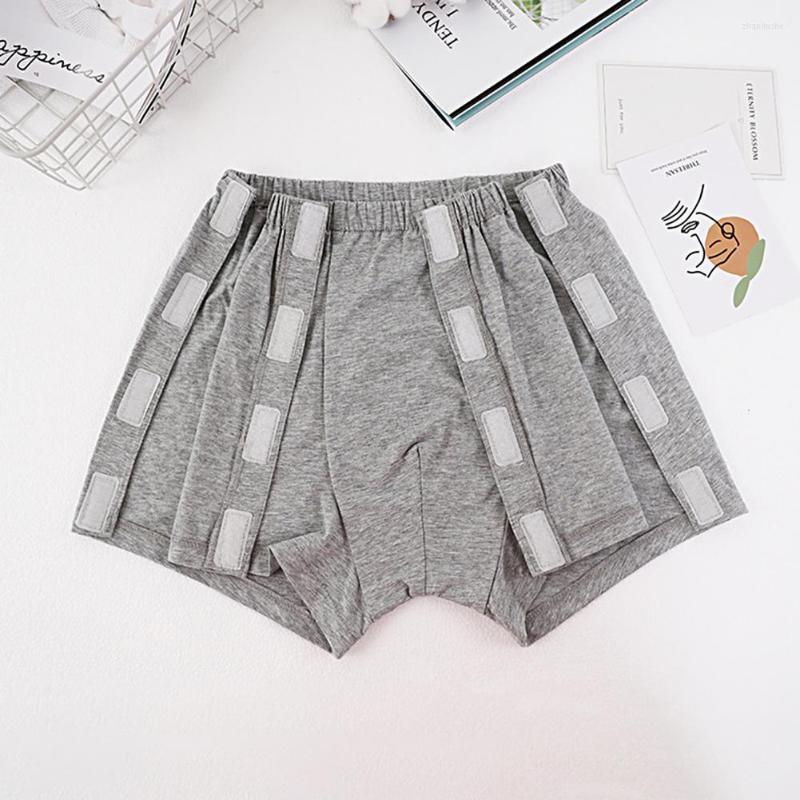 

Underpants Nursing Pants Men's Panties Man Undrewear Side Open Fastener Tape Closure High Elasticity Easy To Put On Men Briefs For, Green