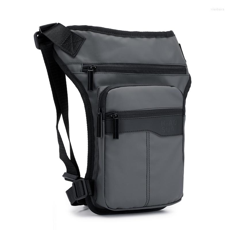 

Waist Bags High Qualit Nylon Fanny Pack Men Drop Leg Bag Travel Shoulder Messenger Crossbody Motorcycle Riding Hip Belt, 327blue