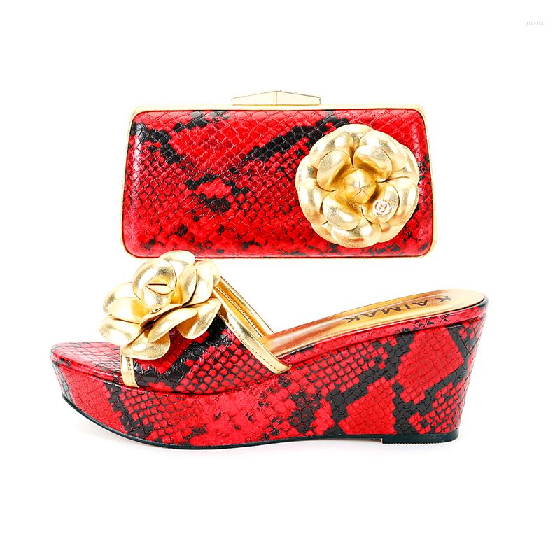 

Slippers Ladies Platform Summer 2023 Simple Dinner Party Birthday Ball Wedding Nigerian Shoes Can Be Matched With Wallet Set, 06