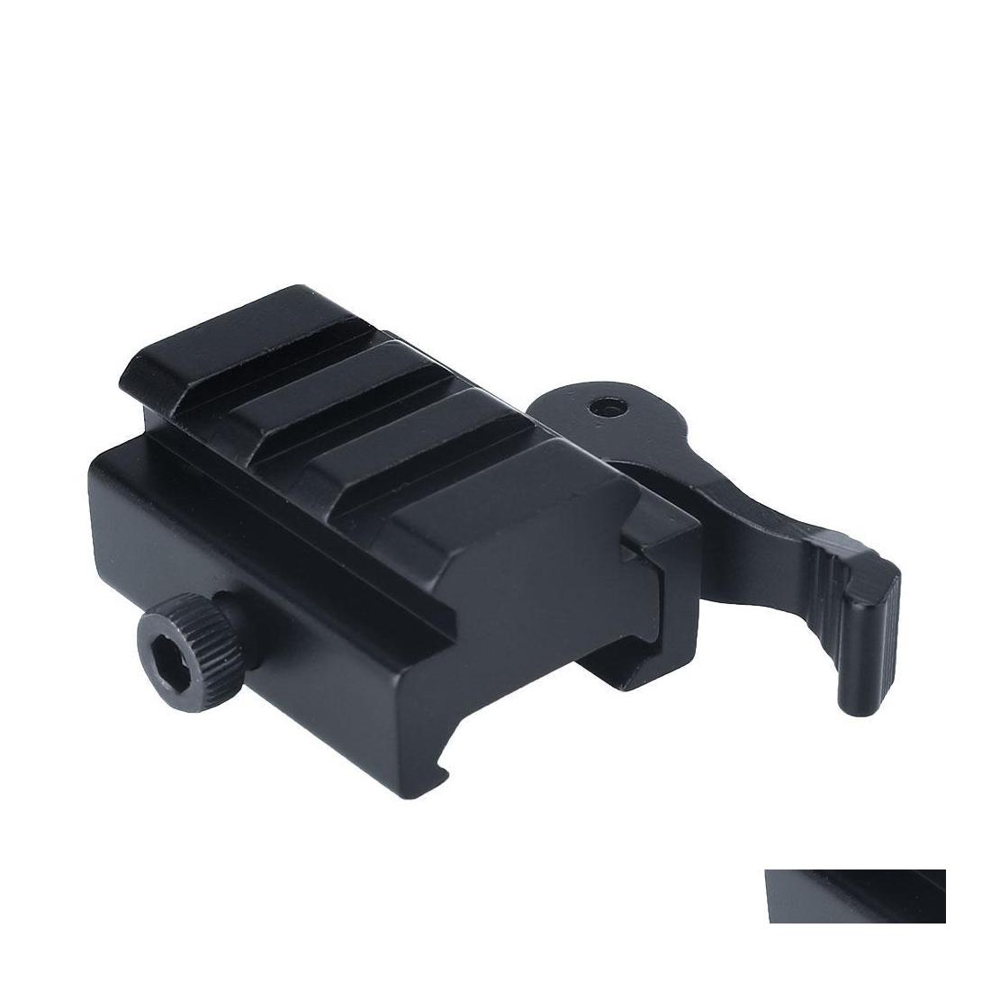 

Scopes Tactical 3 Slot 1/2 Drop Delivery Gear Accessories Dhqkn, Black