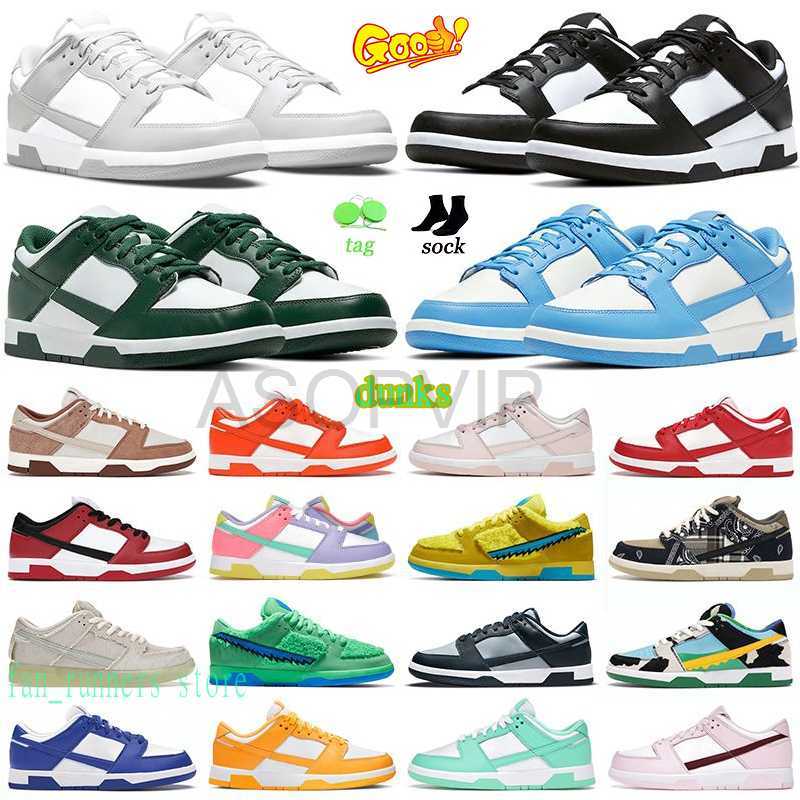 

Casual shoes Men Woman sneakers GAI White Black UNC Photon Dust Green Grey Fog Syracuse Michigan strange love Kentucky panda pink trainers PILW