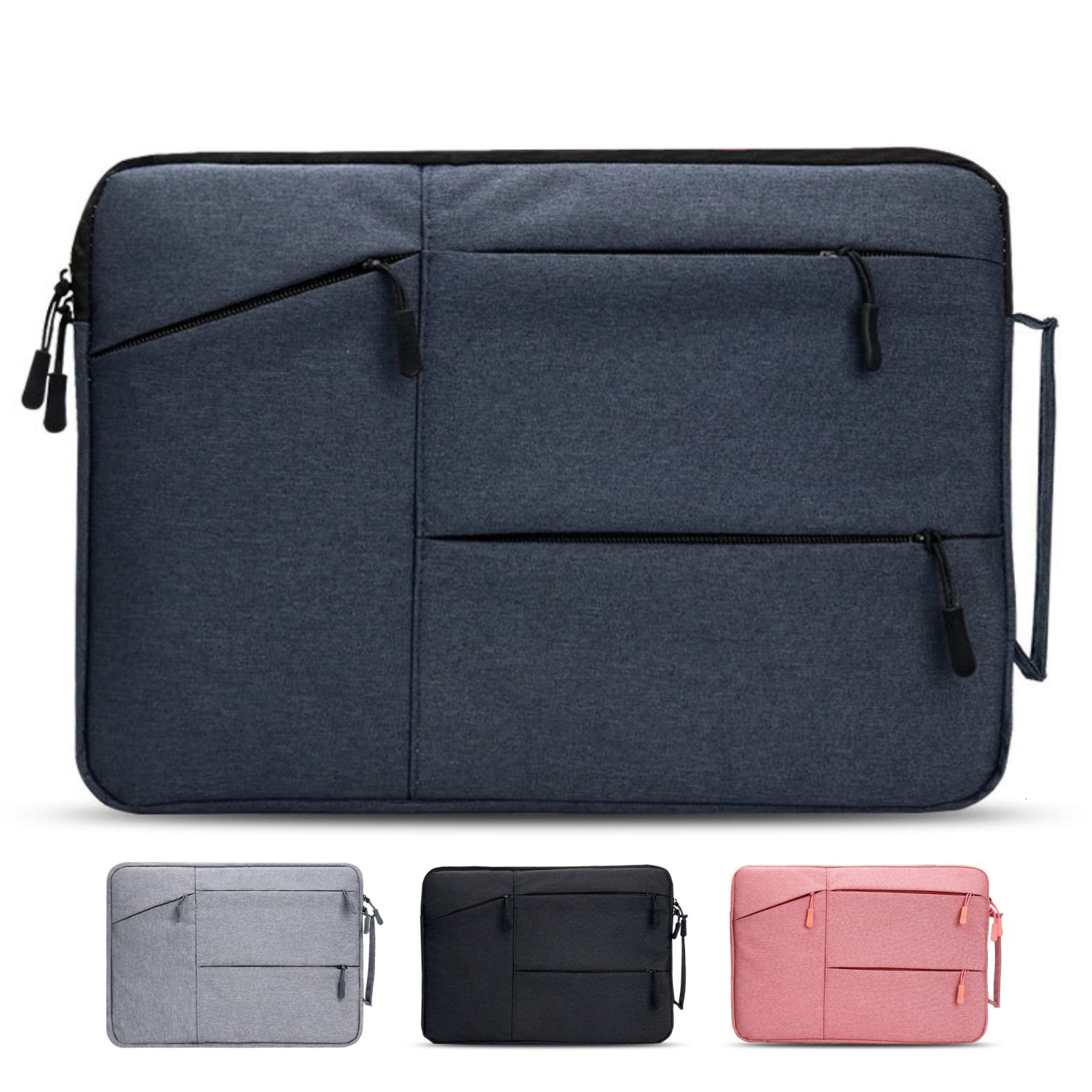 

Laptop Bags Laptop Bag PC Case 13 14 15 Cover Funda Sleeve Portable Case For Macbook Air Pro 12 13.3 14.1 15.6 Inch Redmi Mac book M1 Laptop 230203