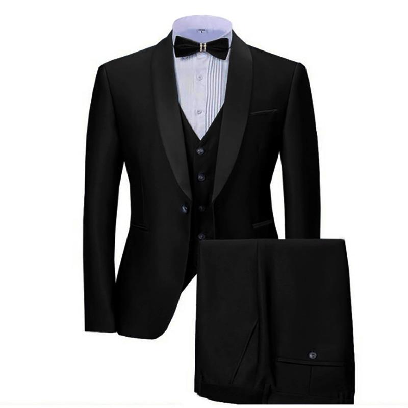 

Men's Suits & Blazers 2023 Navy Blue Mens 3 Pieces Formal Business Blazer Tuxedos Shawl Lapel For Wedding Groom Man ( Jacket Vest Pants), Green