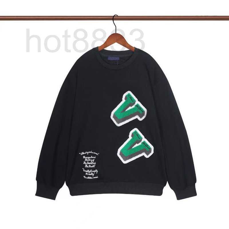 

Men' Hoodies & Sweatshirts Designer sweater pullover clothing high-quality round neck long sleeve outdoor casual Street coat fashion lovers V52G
