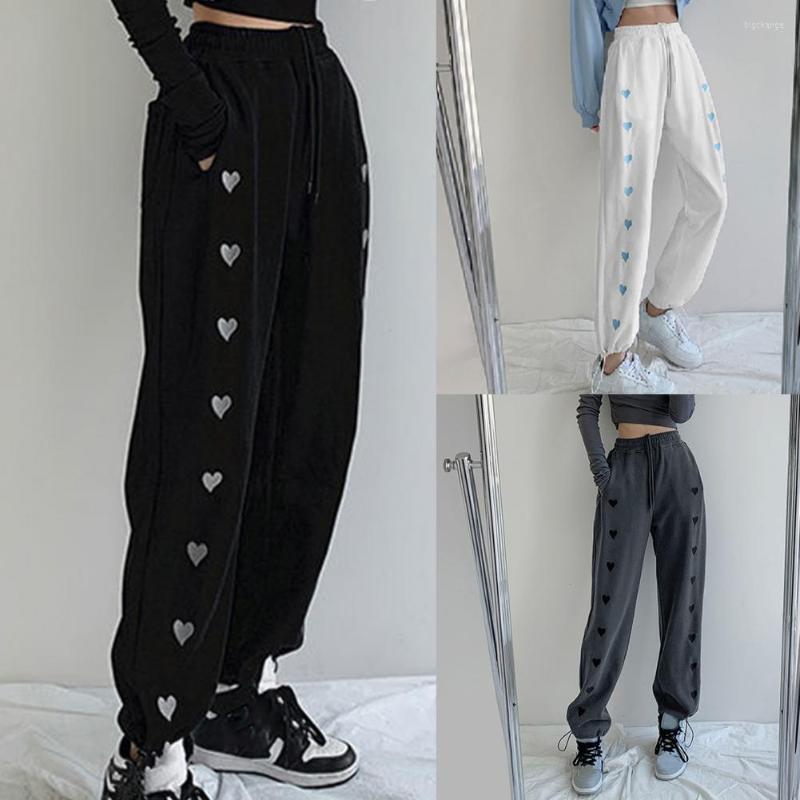 

Women's Pants Fashion Jogging Large Yoga Athletic White Sweat Comfortable, Dark gray