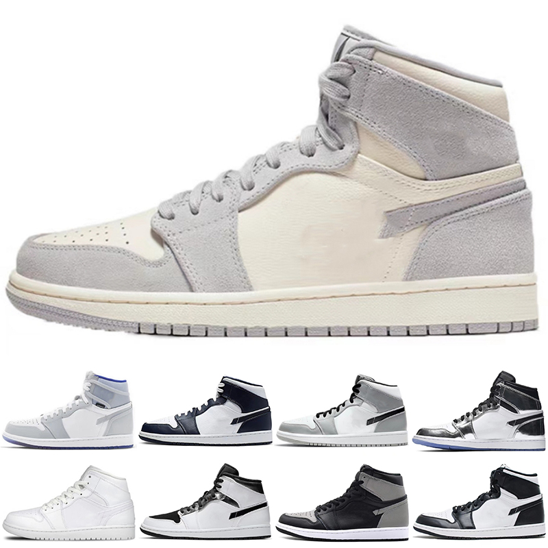 

2023 Jumpman 1 Basketball Shoes Men 1s Lost Found True University Blue Hyper Royal Panda dark Mocha bred shadow UNC Smoke Grey Women Sports Sneakers trainers Eur 36-45, 39