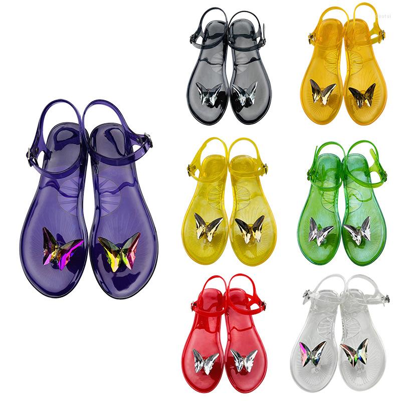 

Sandals 2023 European And American Women's Jelly Fashion Transparent Waterproof 3786