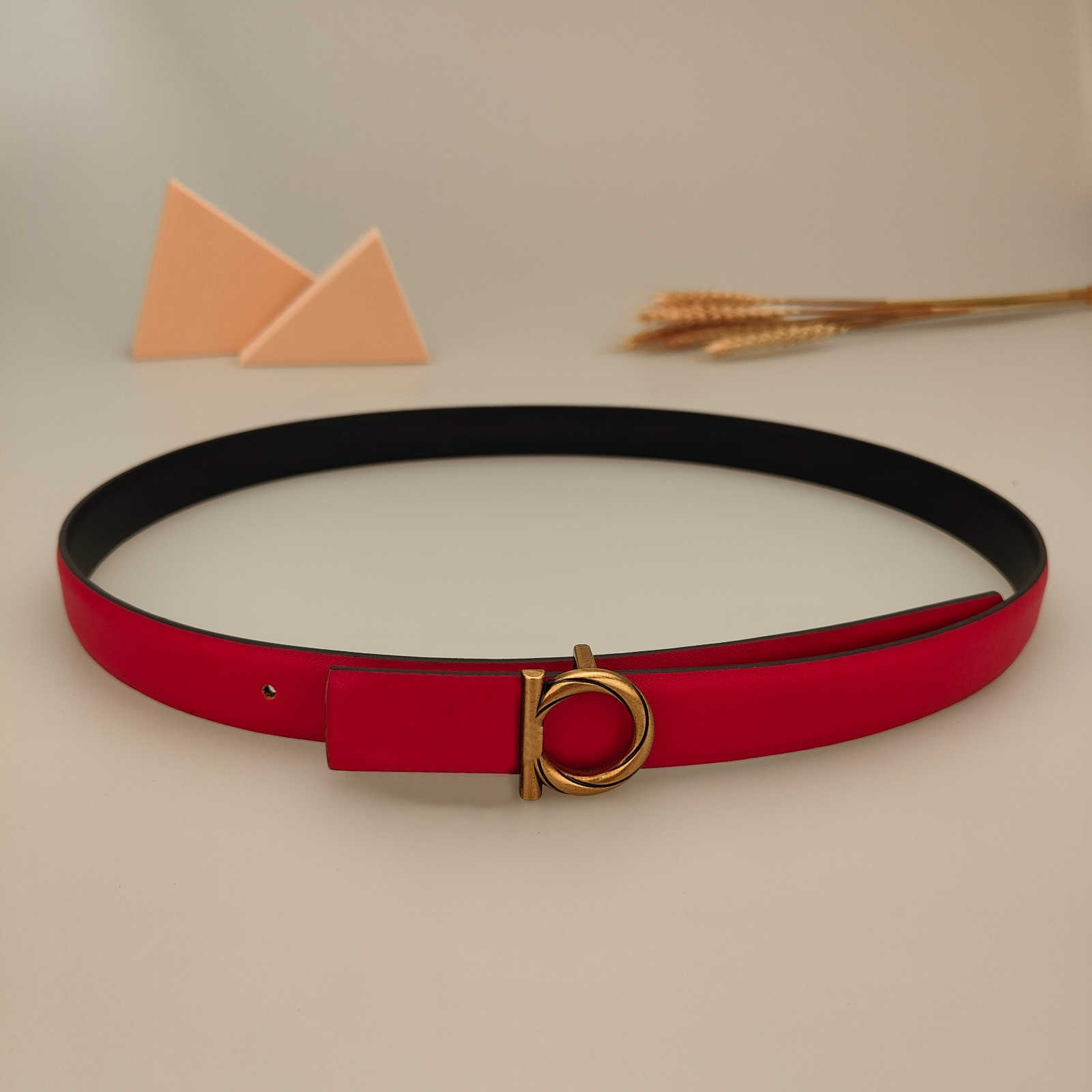 

Luxury Designer Belt Fashion Vintage Bronze Buckle Women Belts Width 2.5cm High-quality Cowhide Men Belt Casual Business Waistband, As shown