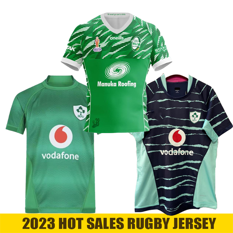 

2023 rugby Men' t Shirts Ireland Auhenic Home Away Replica Rugby Jersey Shorts Size:-5XL