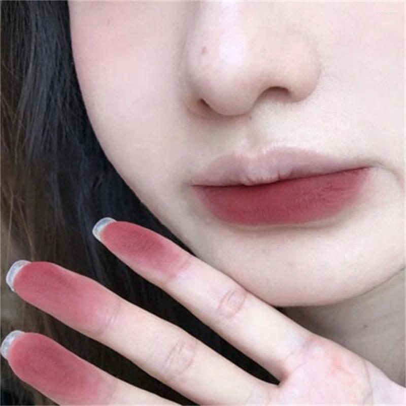 

Lip Gloss 6 Colors Red Matte Glaze Velvet Mud Waterproof Long-lasting Non-stick Cup Liquid Lipstick Makeup Cosmetics, 05