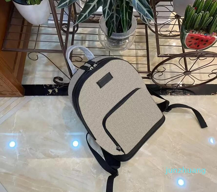 

Wholesale High-end Fashion bag backpackBags Phone pocket Designer Leather Retro Classic pattern High capacity dicky0750 852, Black
